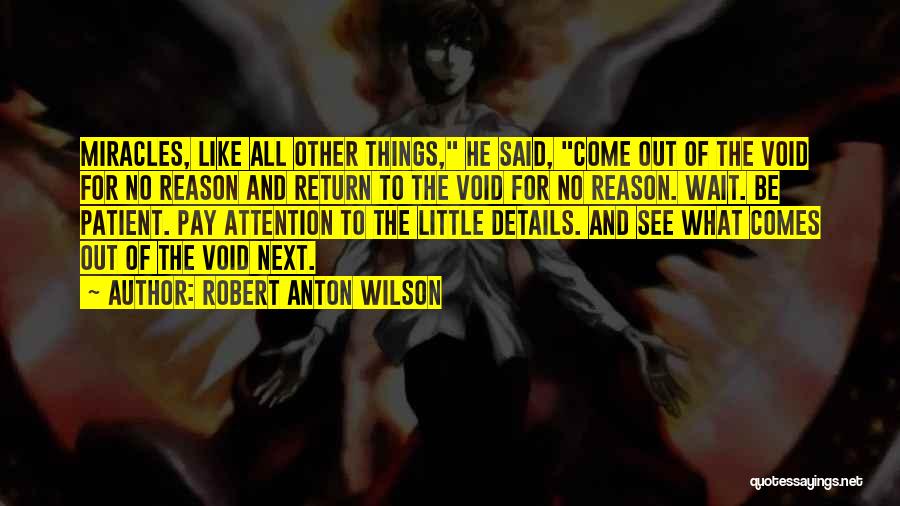 No Reason To Wait Quotes By Robert Anton Wilson