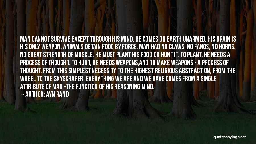 No Reasoning Quotes By Ayn Rand