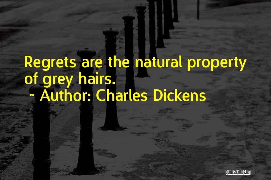 No Regrets At All Quotes By Charles Dickens