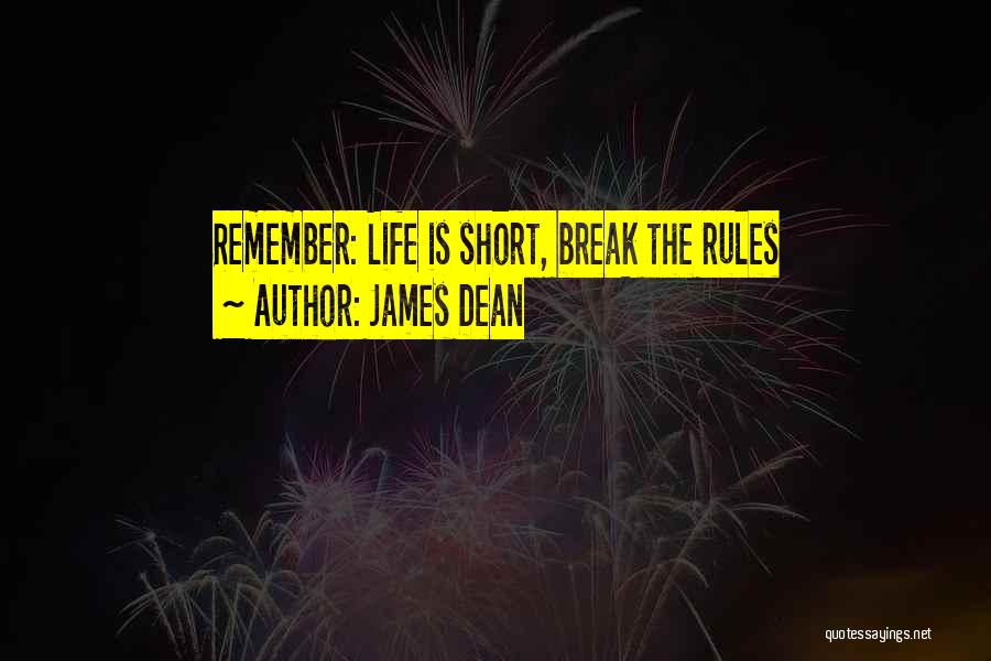 No Regrets Life Quotes By James Dean