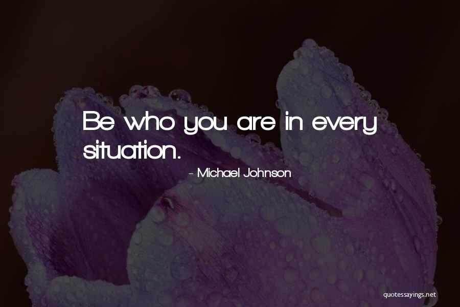 No Regrets Tvb Quotes By Michael Johnson