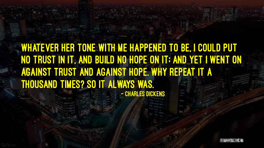 No Repeat Quotes By Charles Dickens