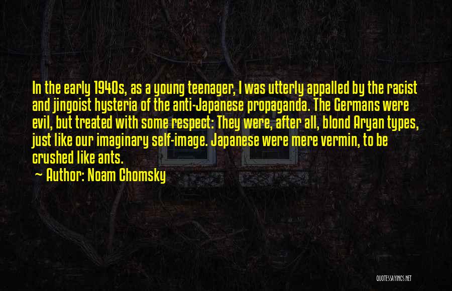 No Respect Image Quotes By Noam Chomsky