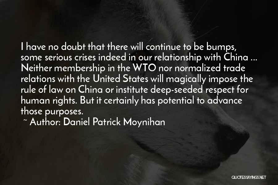No Respect In A Relationship Quotes By Daniel Patrick Moynihan