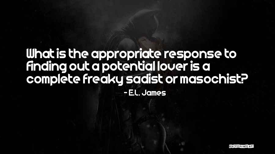 No Response From Lover Quotes By E.L. James No Response From Lover Quotes By E.L. James