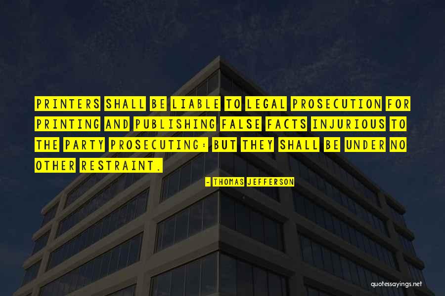 No Restraint Quotes By Thomas Jefferson No Restraint Quotes By Thomas Jefferson