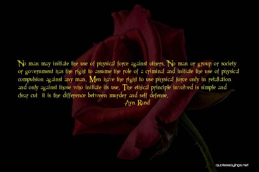 No Retaliation Quotes By Ayn Rand No Retaliation Quotes By Ayn Rand