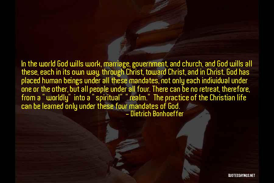 No Retreat Quotes By Dietrich Bonhoeffer