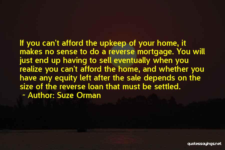 No Reverse Quotes By Suze Orman