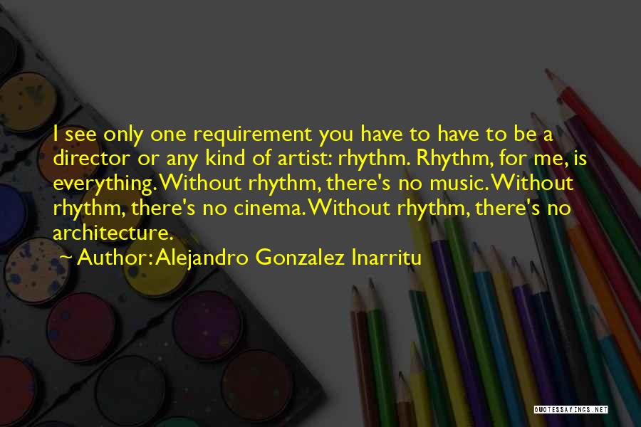 No Rhythm Quotes By Alejandro Gonzalez Inarritu