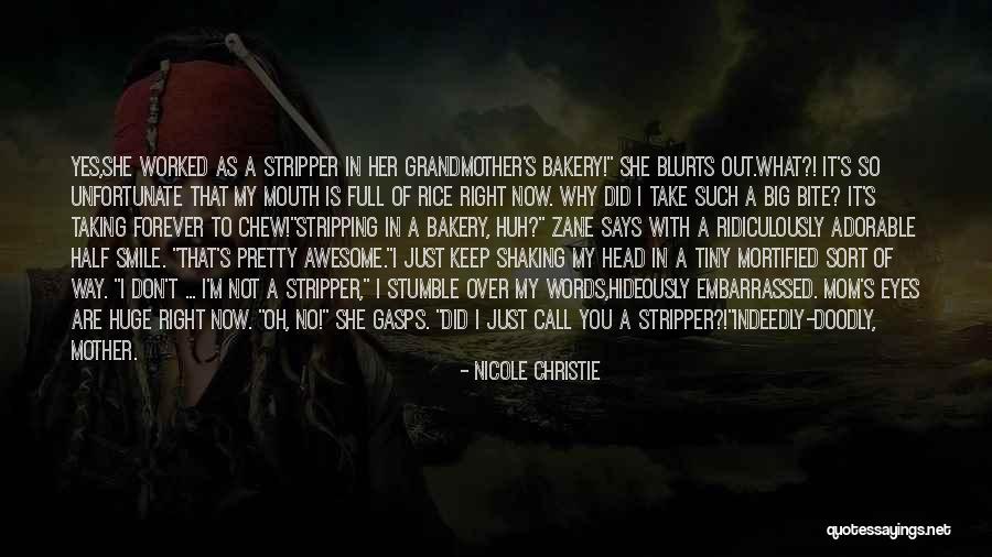 No Rice Quotes By Nicole Christie No Rice Quotes By Nicole Christie