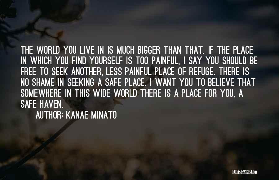 No Safe Place Quotes By Kanae Minato