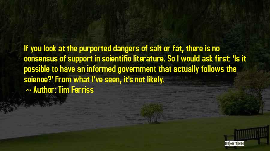 No Salt Quotes By Tim Ferriss