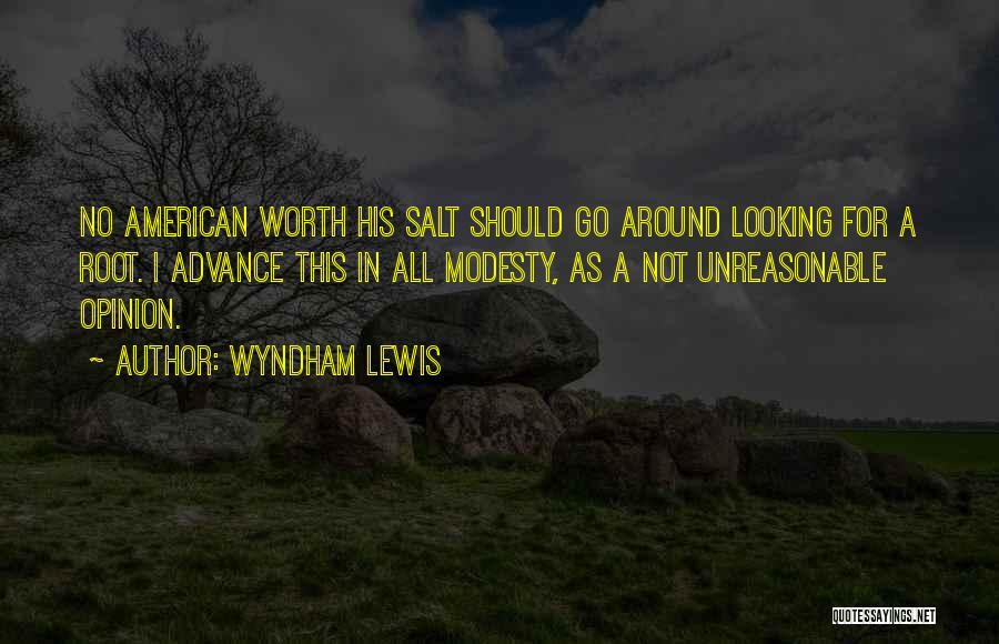 No Salt Quotes By Wyndham Lewis