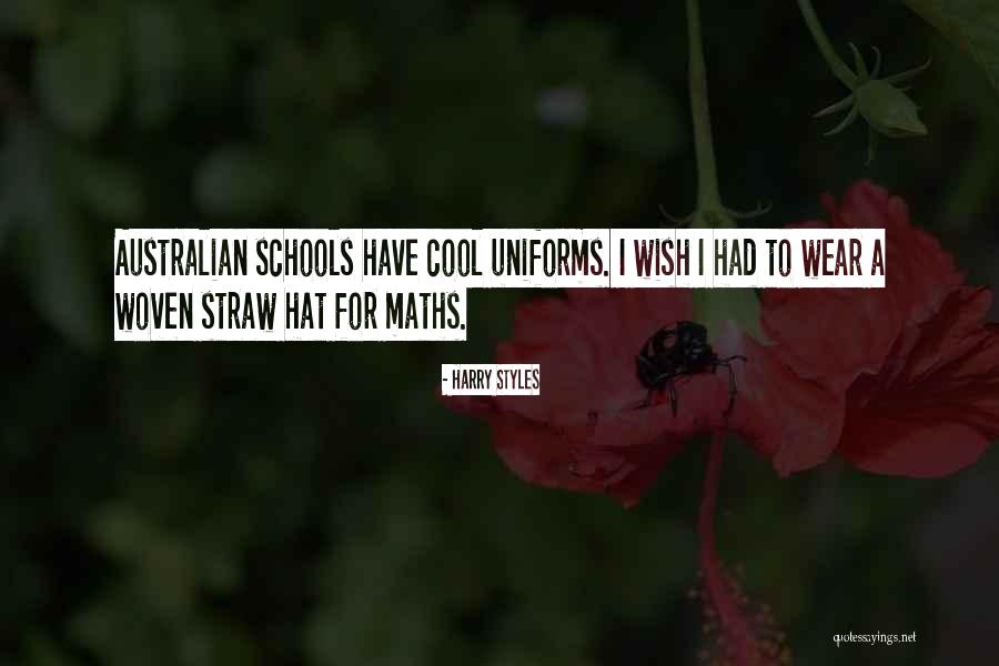 No School Uniforms Quotes By Harry Styles No School Uniforms Quotes By Harry Styles