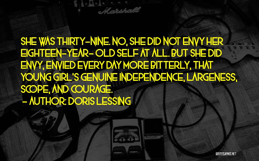 No Scope Quotes By Doris Lessing