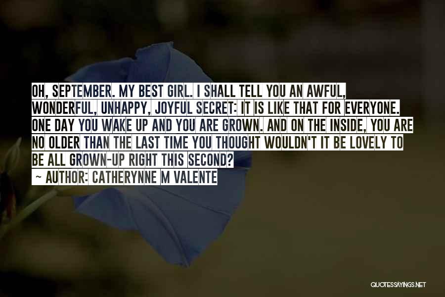 No Second Best Quotes By Catherynne M Valente