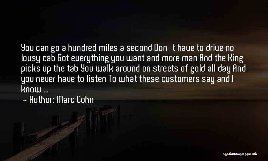 No Second Best Quotes By Marc Cohn