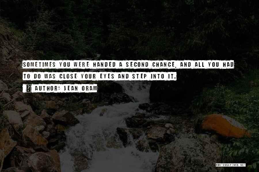 No Second Chances Love Quotes By Jean Oram