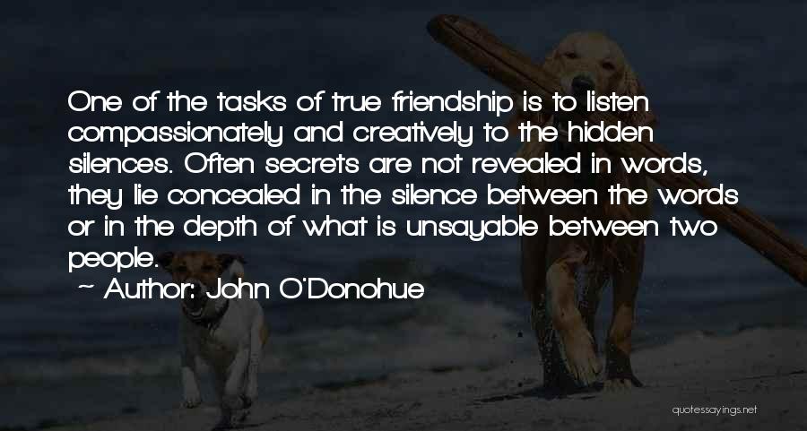 No Secrets Can Be Hidden Quotes By John O'Donohue