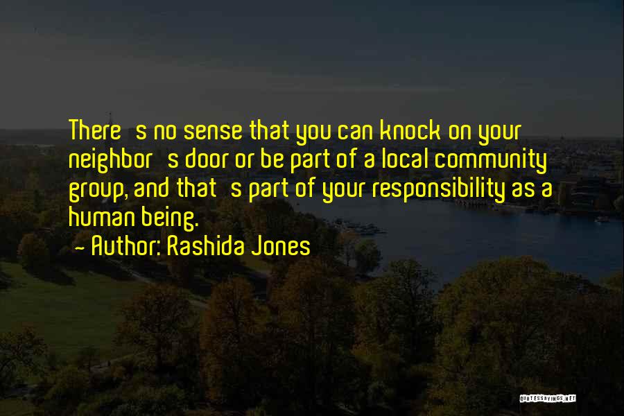 No Sense Of Responsibility Quotes By Rashida Jones