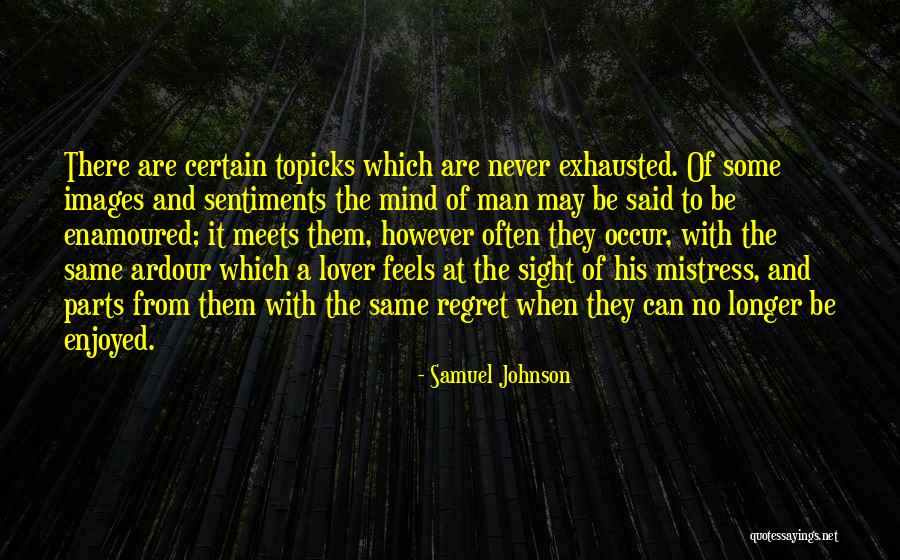 No Sentiments Quotes By Samuel Johnson No Sentiments Quotes By Samuel Johnson
