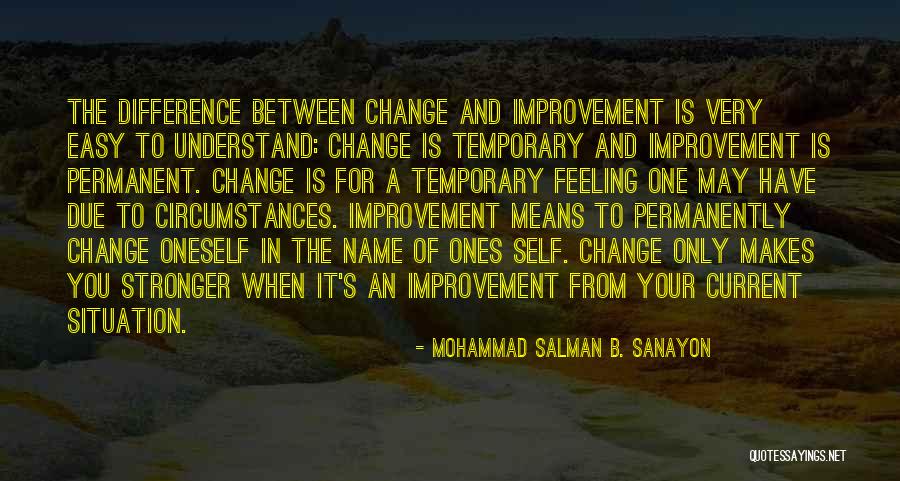 No Situation Is Permanent Quotes By Mohammad Salman B. Sanayon No Situation Is Permanent Quotes By Mohammad Salman B. Sanayon