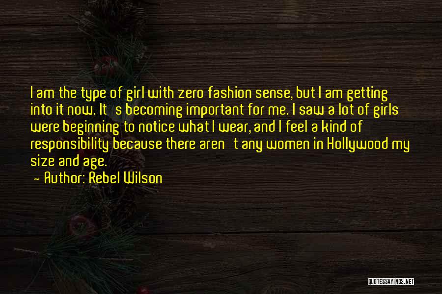 No Size Zero Quotes By Rebel Wilson
