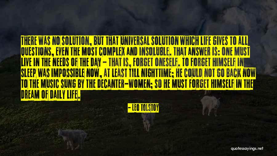 No Sleep At All Quotes By Leo Tolstoy No Sleep At All Quotes By Leo Tolstoy