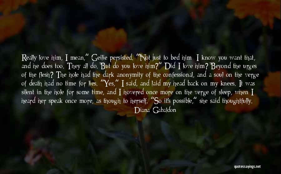No Sleep In Love Quotes By Diana Gabaldon No Sleep In Love Quotes By Diana Gabaldon