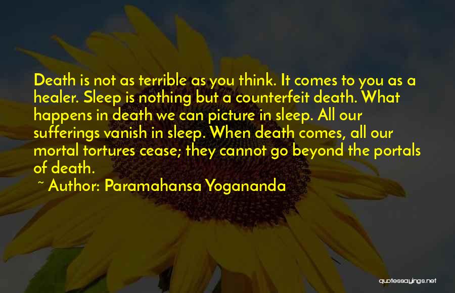 No Sleep Picture Quotes By Paramahansa Yogananda