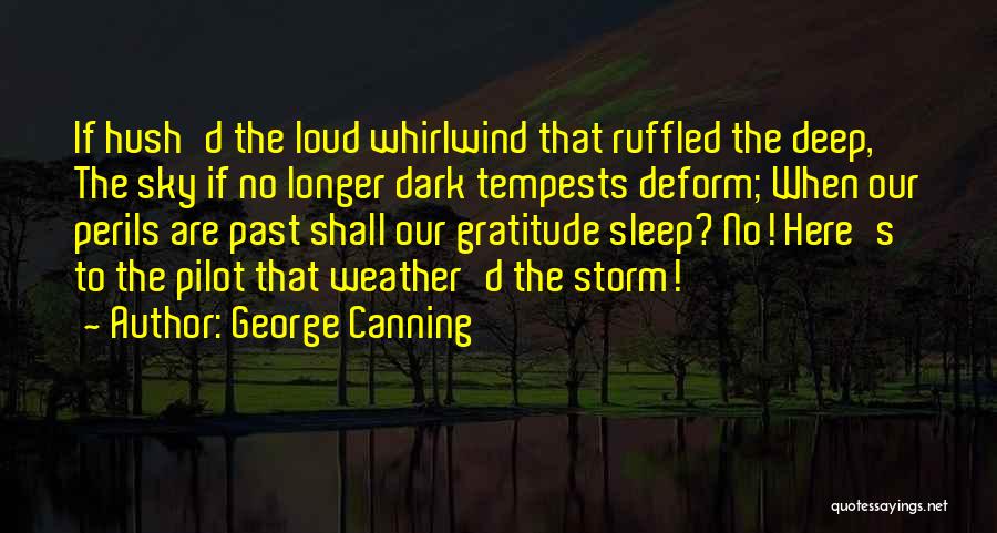 No Sleep Quotes By George Canning