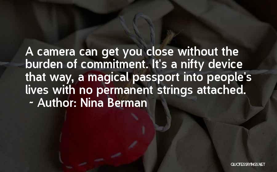 No Strings Quotes By Nina Berman