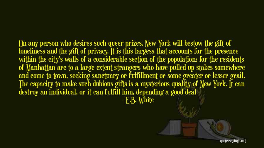 No Such Luck Quotes By E.B. White No Such Luck Quotes By E.B. White