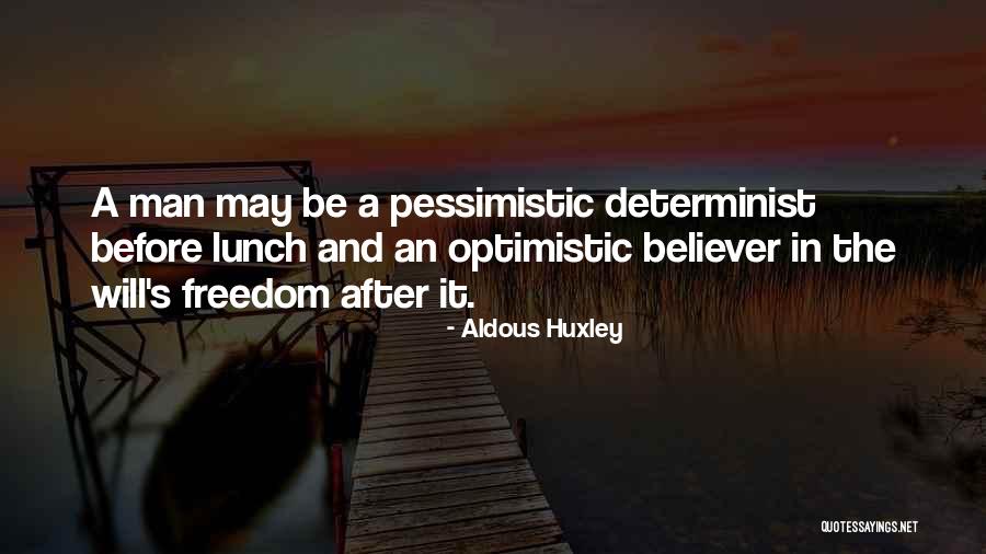 No Such Thing As A Free Lunch Quotes By Aldous Huxley