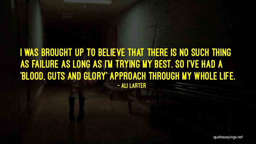 No Such Thing As Failure Quotes By Ali Larter