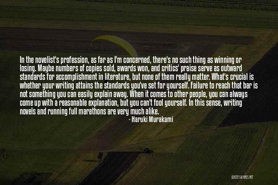 No Such Thing As Failure Quotes By Haruki Murakami