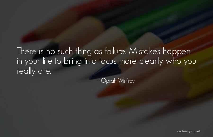 No Such Thing As Failure Quotes By Oprah Winfrey