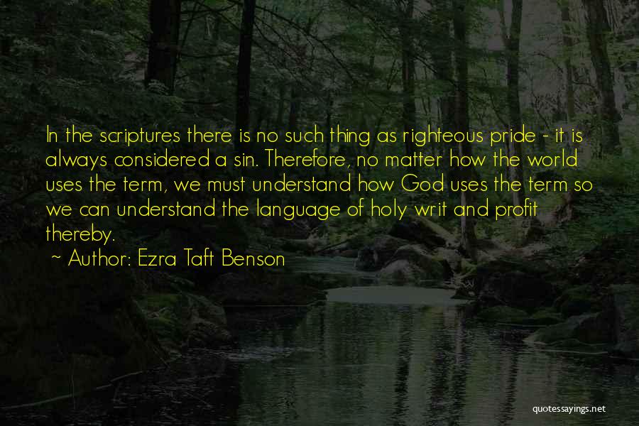 No Such Thing As God Quotes By Ezra Taft Benson