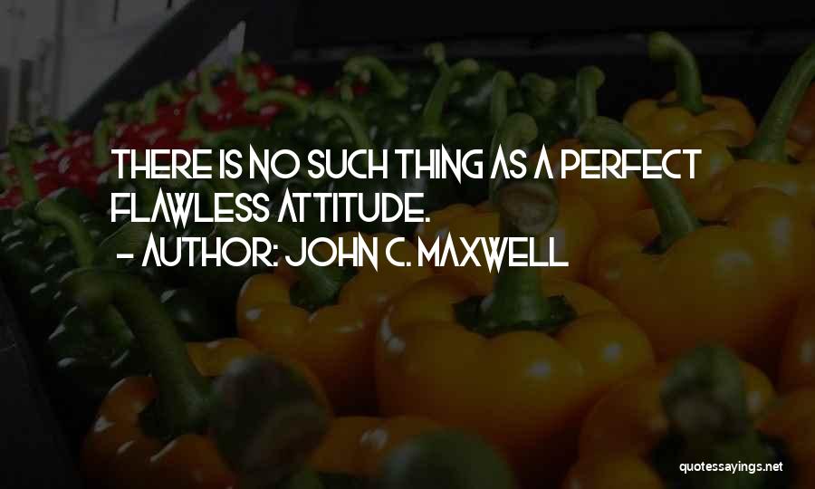 No Such Thing Perfect Quotes By John C. Maxwell
