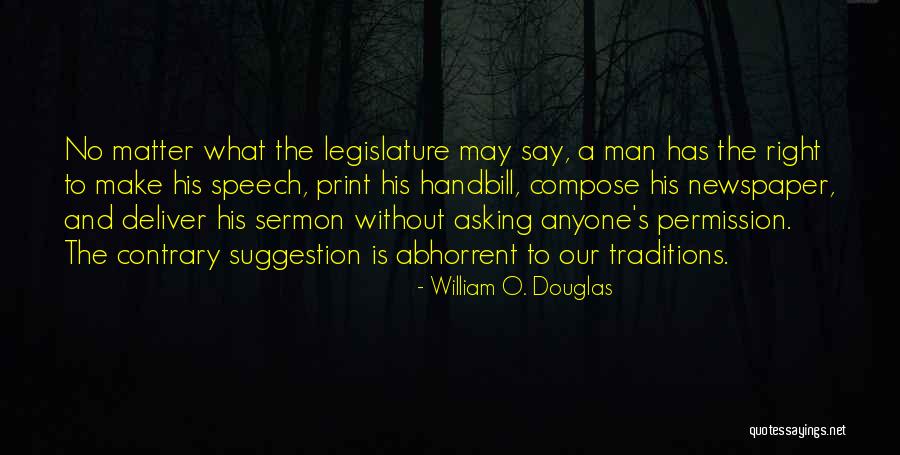 No Suggestion Quotes By William O. Douglas No Suggestion Quotes By William O. Douglas