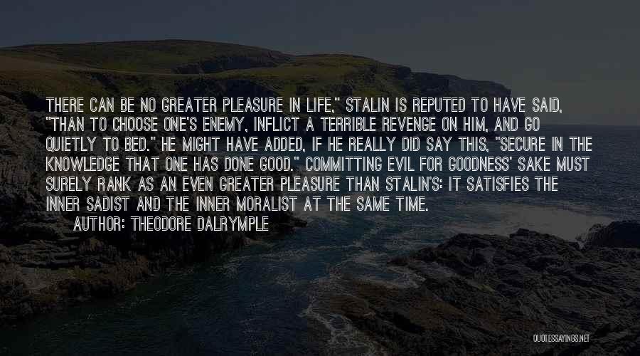 No Time For Enemy Quotes By Theodore Dalrymple