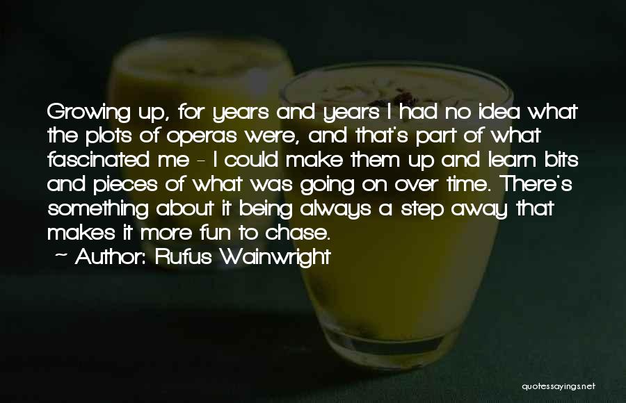 No Time For Fun Quotes By Rufus Wainwright