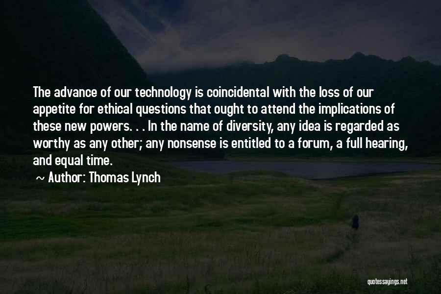 No Time For Nonsense Quotes By Thomas Lynch
