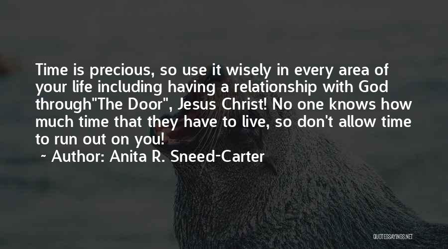 No Time In A Relationship Quotes By Anita R. Sneed-Carter