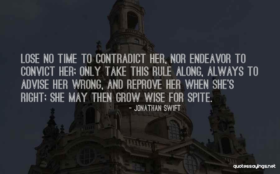 No Time To Lose Quotes By Jonathan Swift