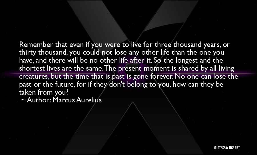 No Time To Lose Quotes By Marcus Aurelius