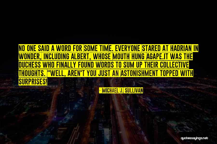 No Time To Wonder Quotes By Michael J. Sullivan No Time To Wonder Quotes By Michael J. Sullivan