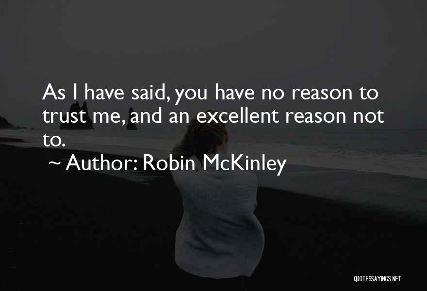 No To Love Quotes By Robin McKinley