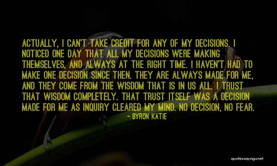 No Trust At All Quotes By Byron Katie No Trust At All Quotes By Byron Katie